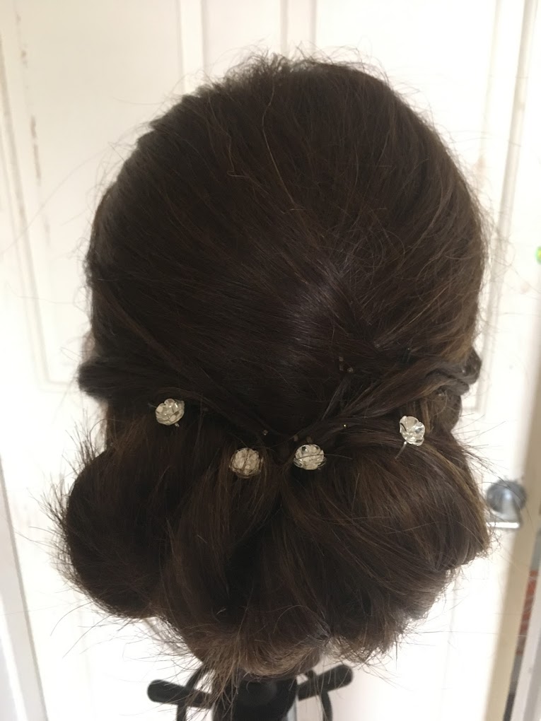 Prom hairstyle Newbury