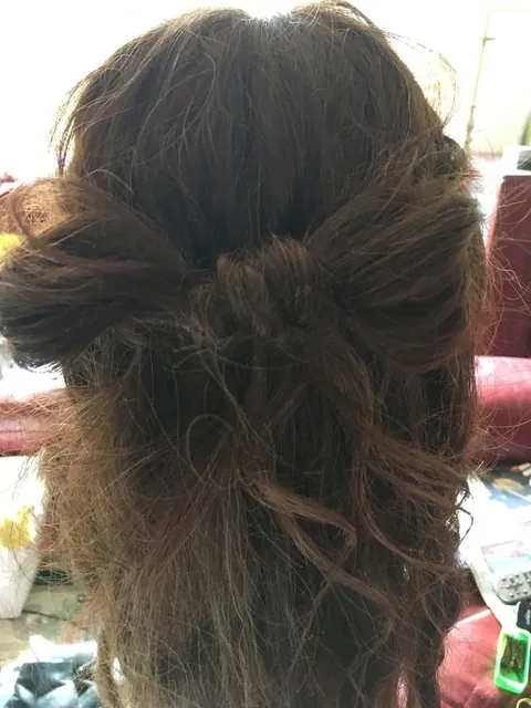 Newbury races hairstyle